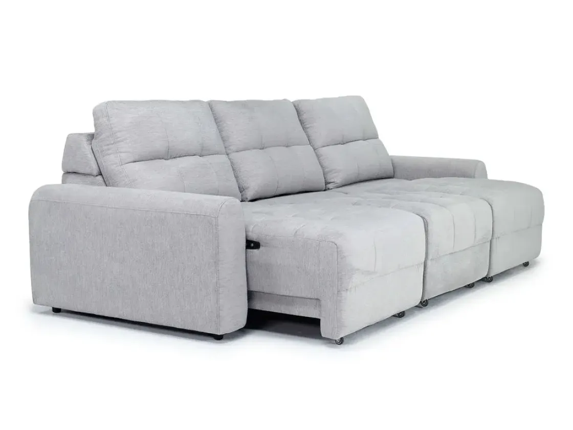 Mor Furniture Bryce Power Sliding Sofa In Savannah Coin