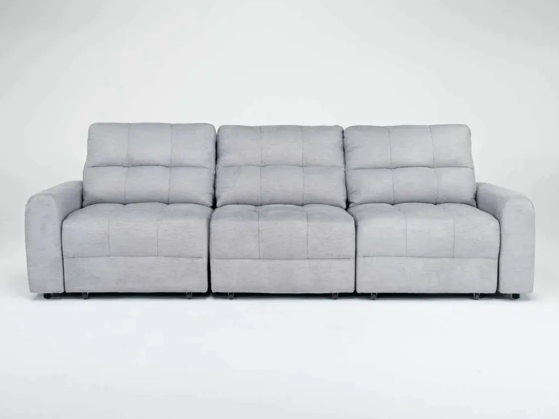 Mor Furniture Bryce Power Sliding Sofa In Savannah Coin