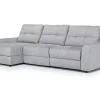 Mor Furniture Bryce Power Sofa Storage Chaise In Savannah Coin, Left Facing