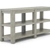 Mor Furniture Burgess Sofa Table In Calico Gray