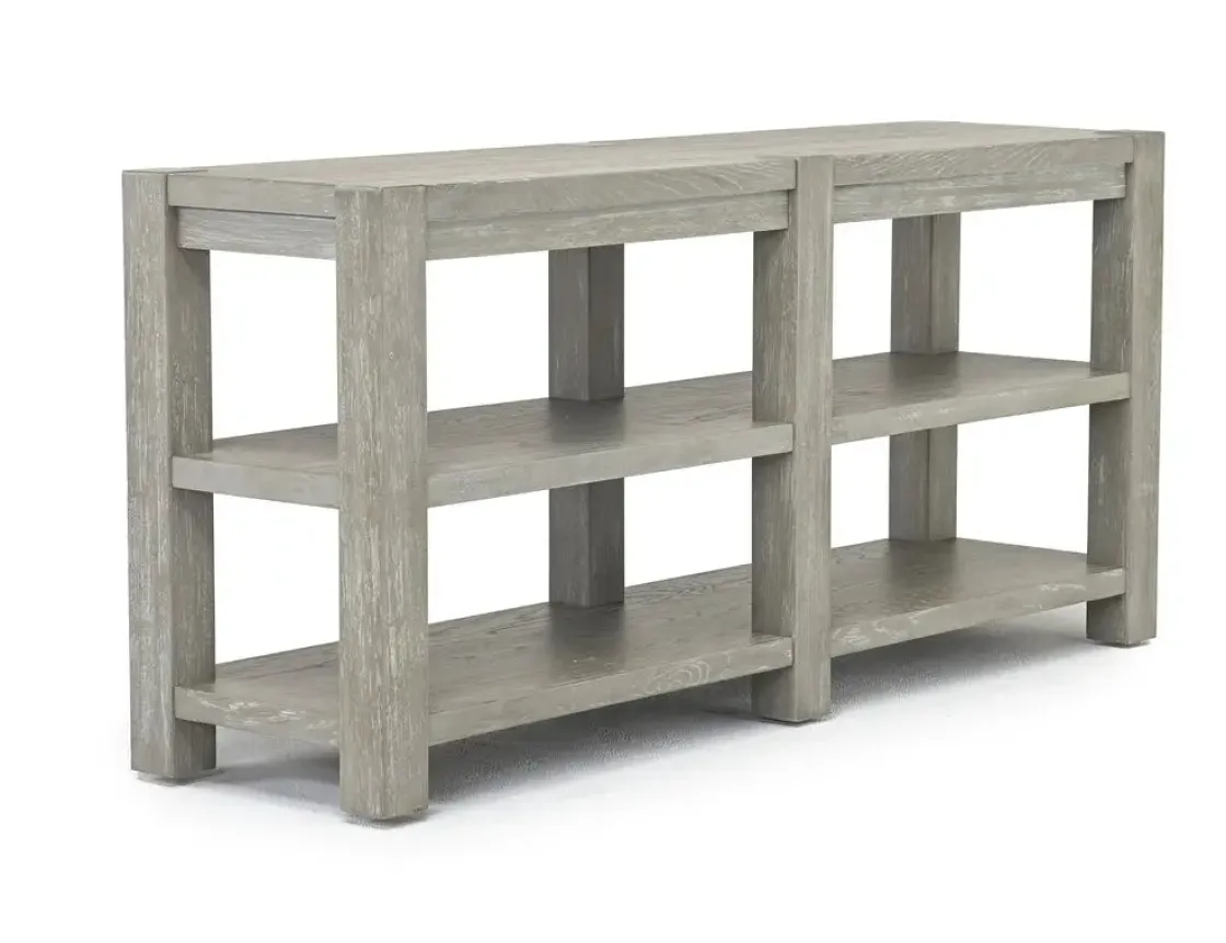 Mor Furniture Burgess Sofa Table In Calico Gray