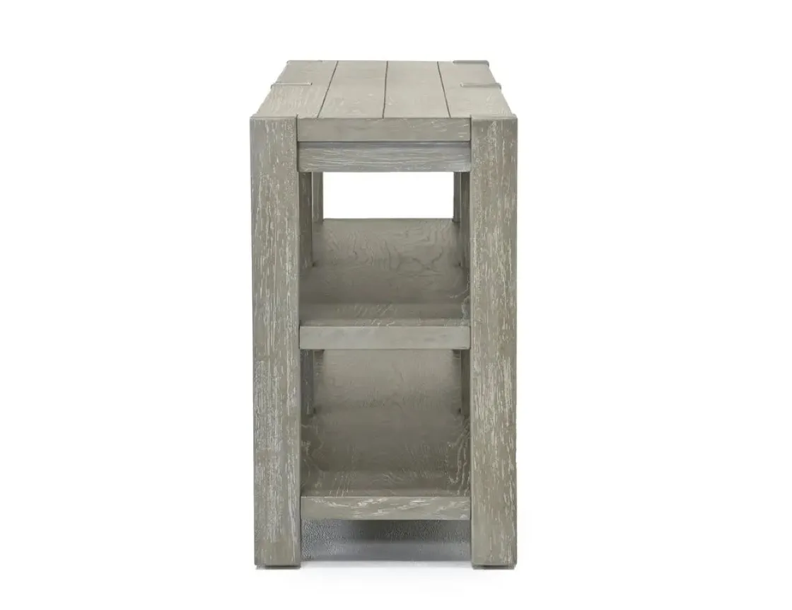 Mor Furniture Burgess Sofa Table In Calico Gray