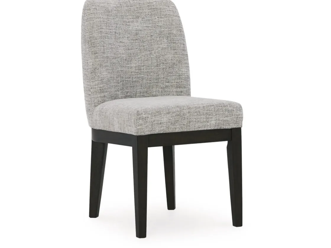 Mor Furniture Burkhaus Extendable Dining Table, 6 Chairs & 2 Arm Chairs In Biege/Dark Brown