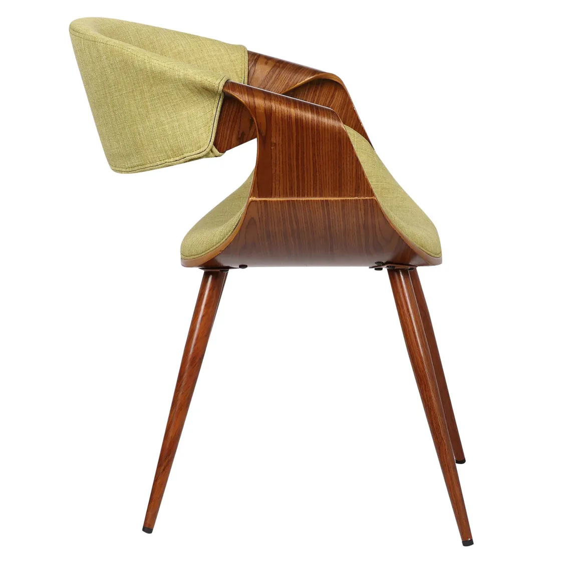 Mor Furniture Butterfly Side Chair In Green