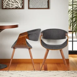 Mor Furniture Butterfly Side Chair In Green