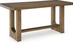 Mor Furniture Cabalynn Counter Height Dining Table In Light Brown