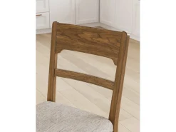 Mor Furniture Cabalynn Counter Height Dining Table & 4 Stools In Light Brown