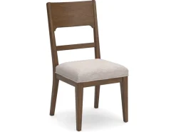 Mor Furniture Cabalynn Extendable Dining Table & 8 Chairs In Light Brown