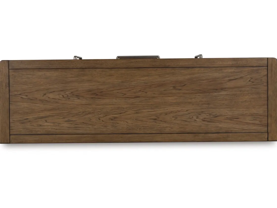 Mor Furniture Cabalynn Server In Light Brown