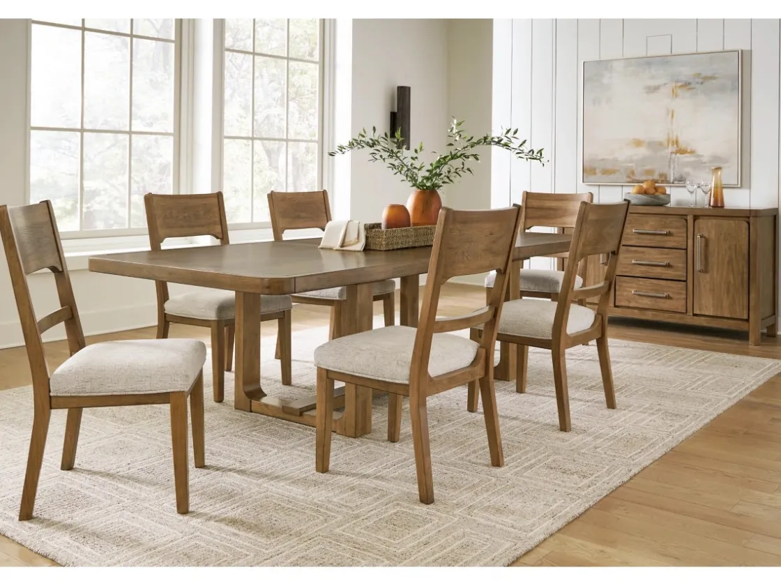 Mor Furniture Cabalynn Server In Light Brown