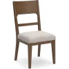 Mor Furniture Cabalynn Side Chair In Oatmeal/Light Brown