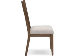 Mor Furniture Cabalynn Side Chair In Oatmeal/Light Brown