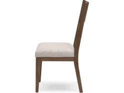 Mor Furniture Cabalynn Side Chair In Oatmeal/Light Brown