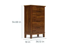 Mor Furniture Cagney Chest In Brown