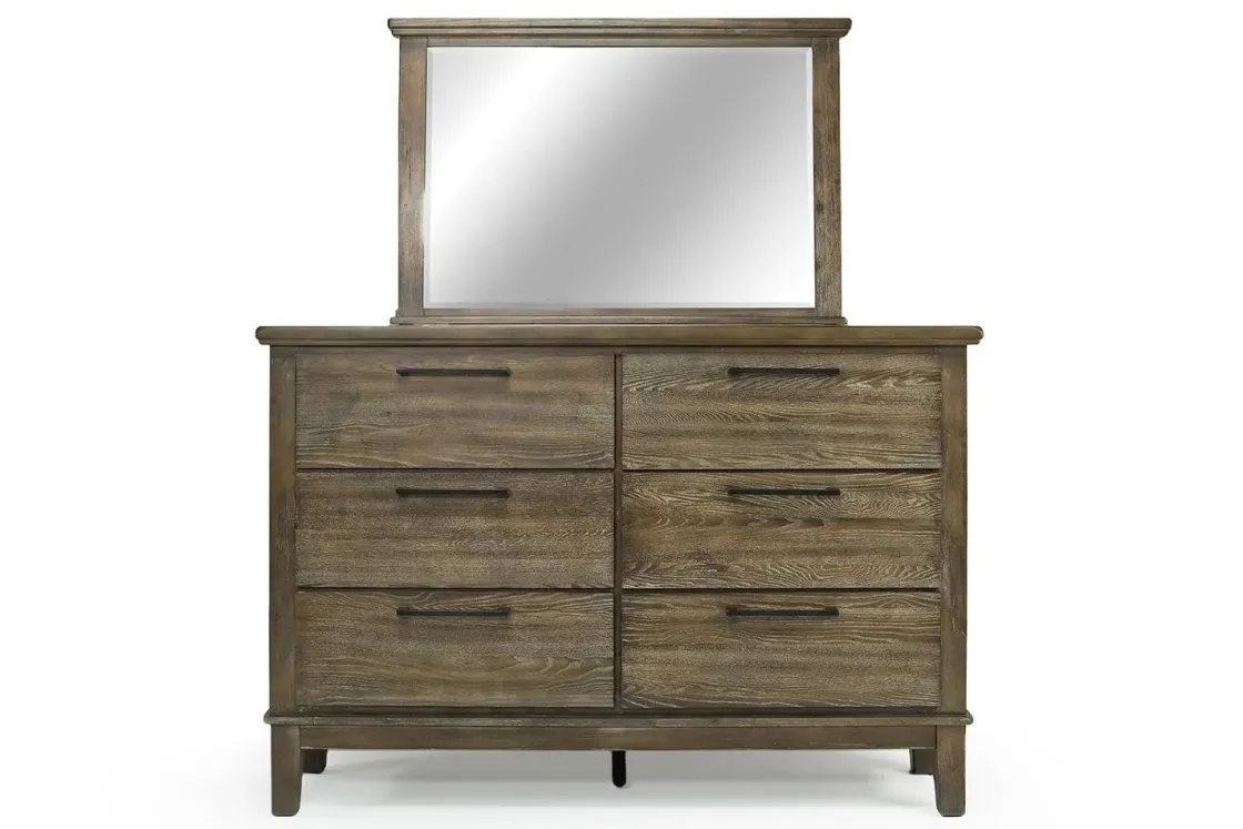 Mor Furniture Cagney Mirror In Brown