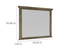 Mor Furniture Cagney Mirror In Brown