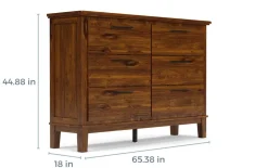 Mor Furniture Cagney Upholstered Panel Bed W/ Storage, Dresser, Mirror & Nightstand In Gray, Queen