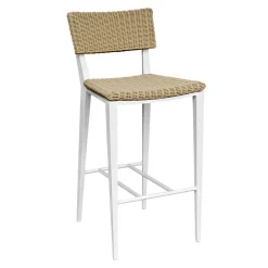 Mor Furniture Calbas Outdoor Barstool In White