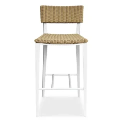 Mor Furniture Calbas Outdoor Barstool In White