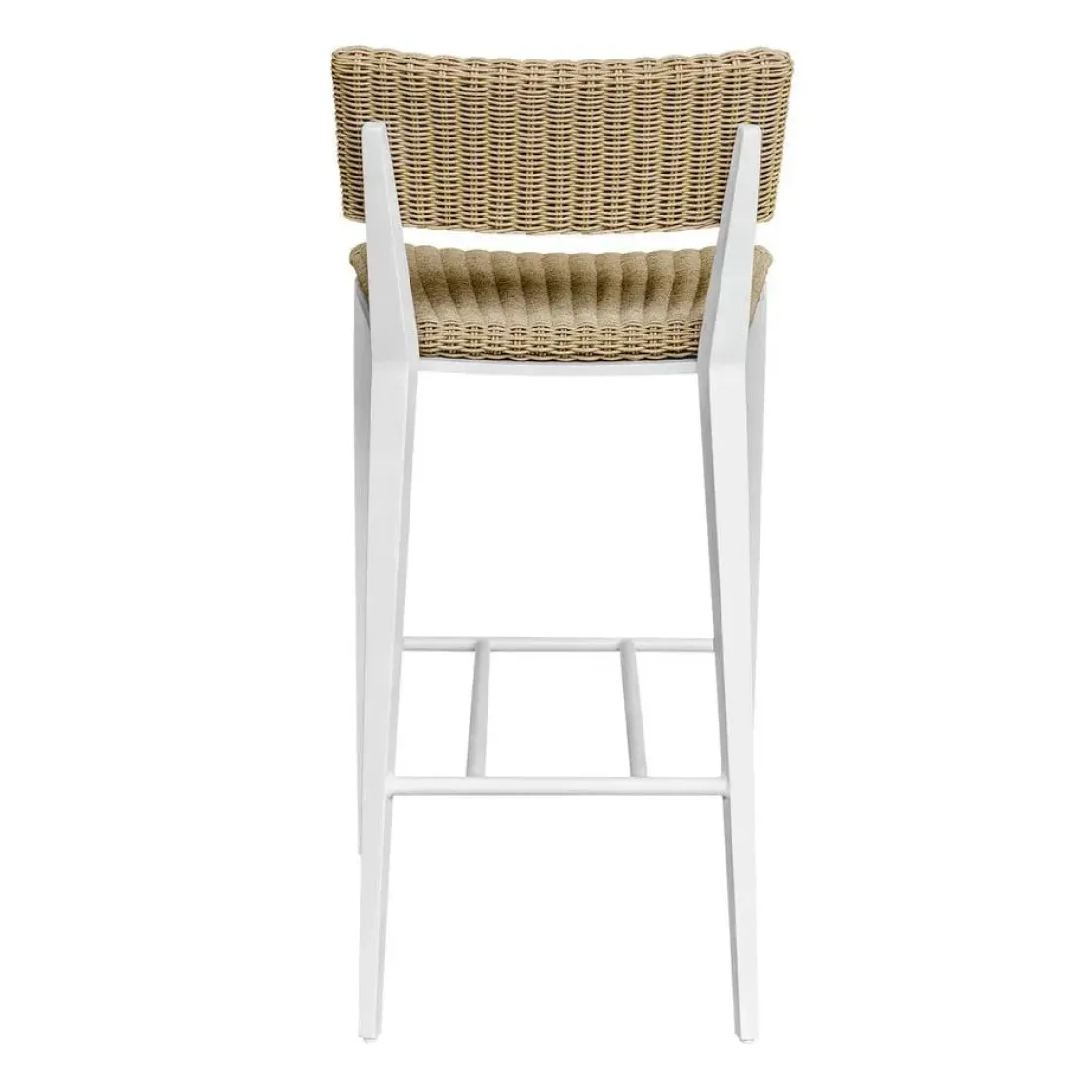 Mor Furniture Calbas Outdoor Barstool In White