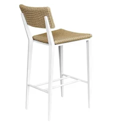 Mor Furniture Calbas Outdoor Barstool In White