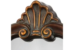 Mor Furniture Calla Accent Mirror In Brown