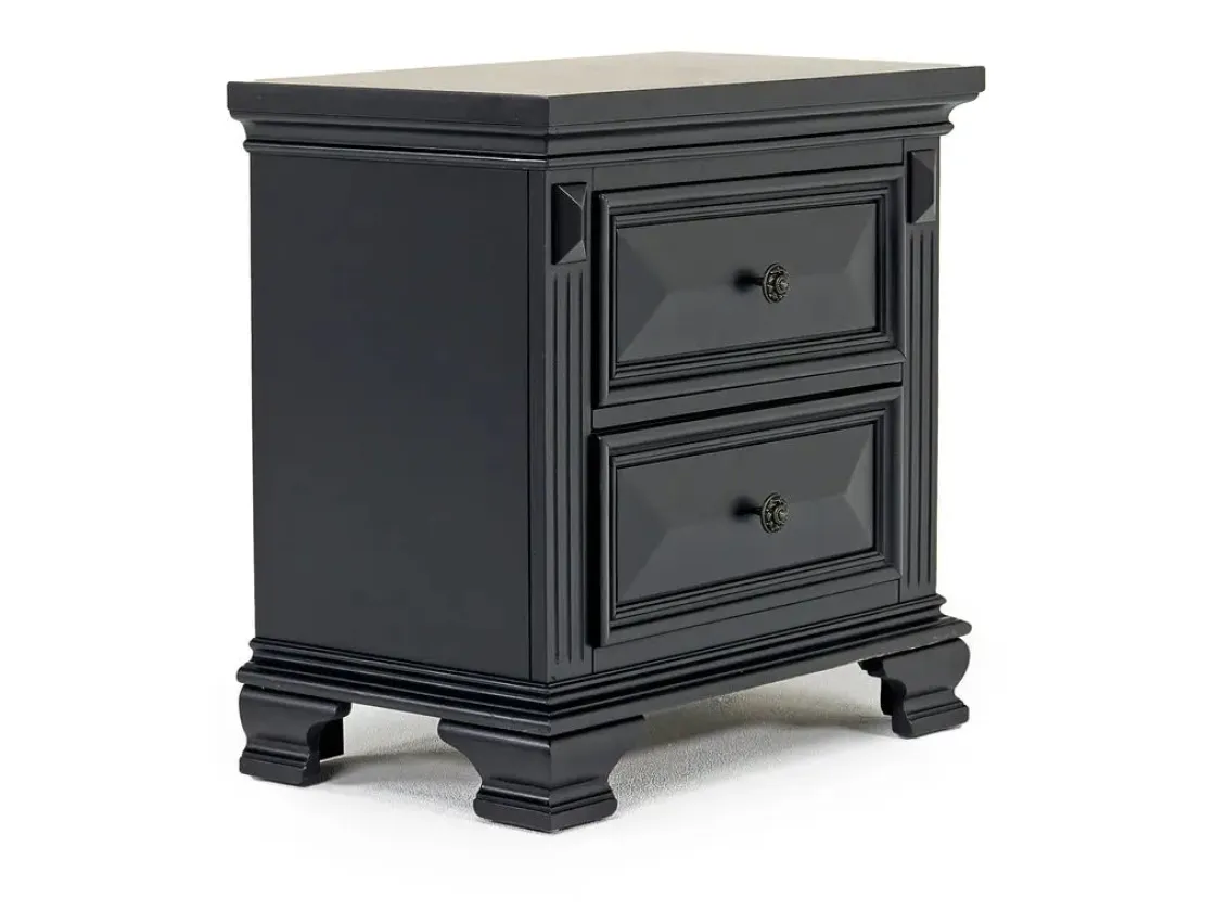 Mor Furniture Calloway Nightstand In White