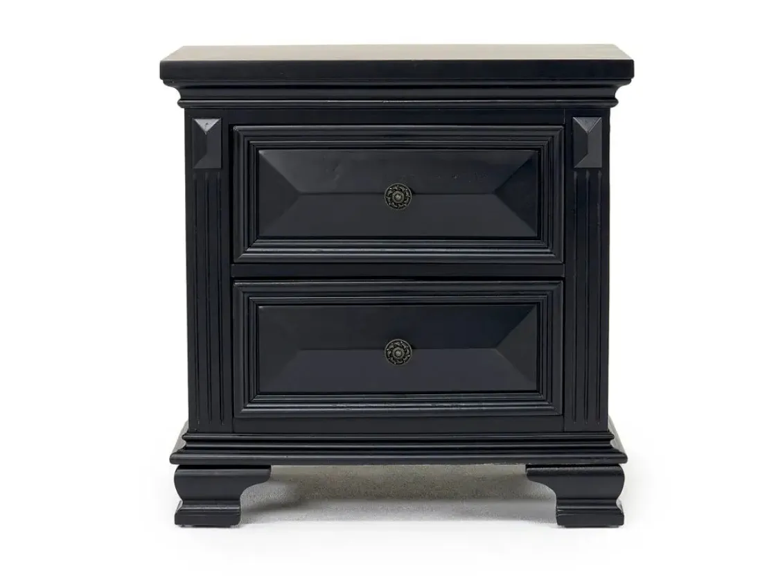 Mor Furniture Calloway Nightstand In White