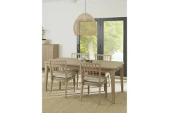 Mor Furniture Camden Dining Table & 4 Chairs In Chai