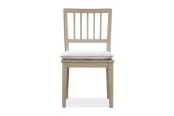 Mor Furniture Camden Side Chair With Removable Cushion In Chai, Set Of 2