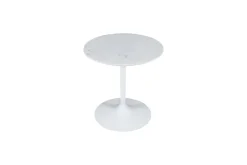Mor Furniture Camille Nesting Table In White Marble, Set Of 2