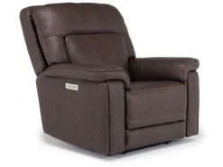 Mor Furniture Cannes 3 Power Theater Recliner W/ Immersive Sound In Jumbo Bark