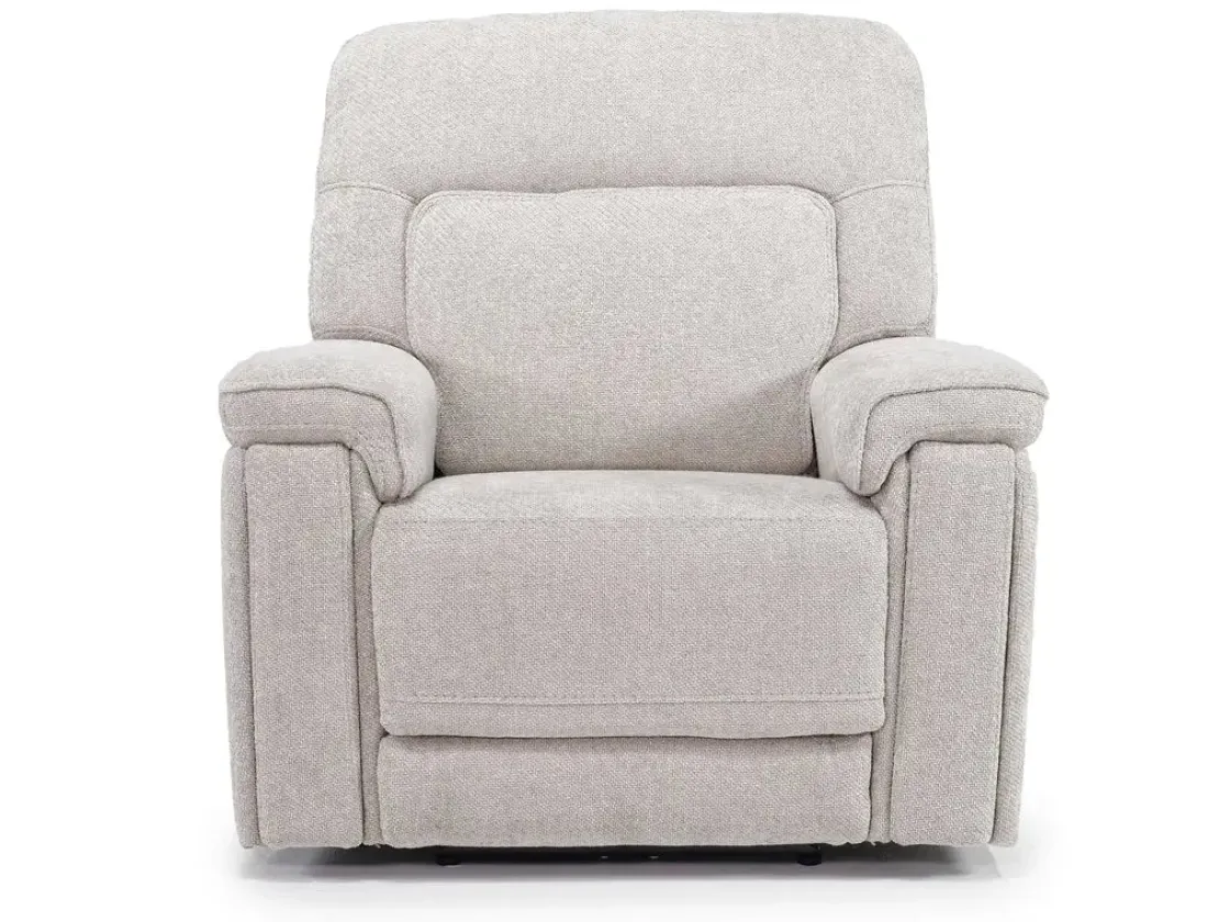 Mor Furniture Cannes 3 Power Theater Recliner W/ Immersive Sound In Jumbo Bark