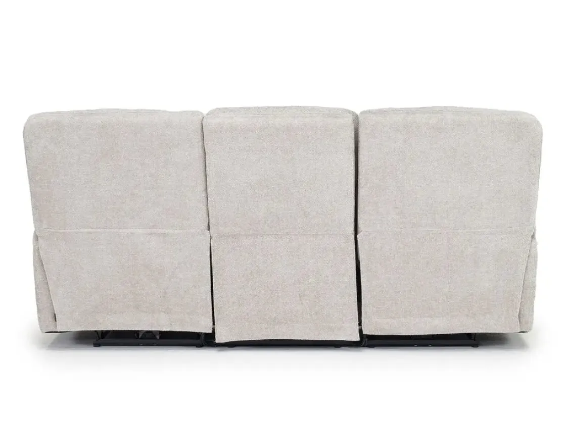 Mor Furniture Cannes 3 Power Theater Sofa W/ Immersive Sound In Maze Tan