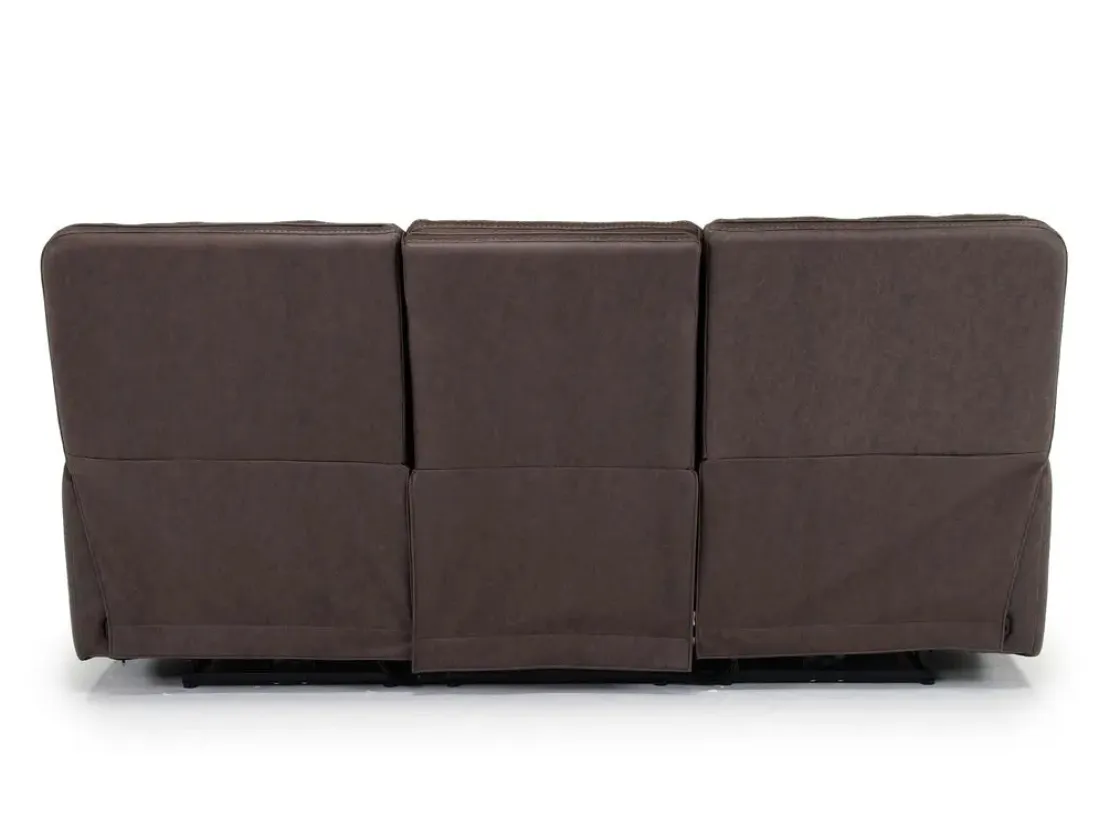 Mor Furniture Cannes 3 Power Theater Sofa W/ Immersive Sound In Maze Tan