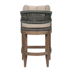 Mor Furniture Capri Outdoor Barstool In Taupe