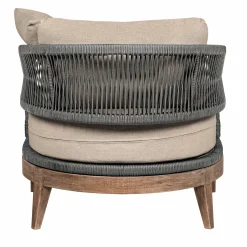 Mor Furniture Capri Outdoor Lounge Chair In Taupe