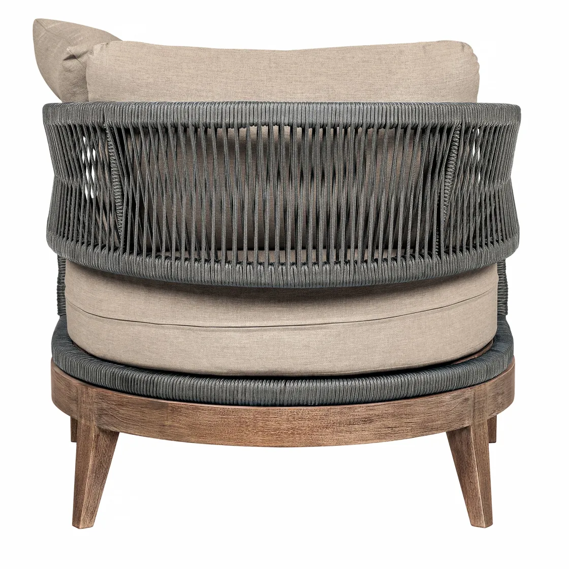 Mor Furniture Capri Outdoor Lounge Chair In Taupe