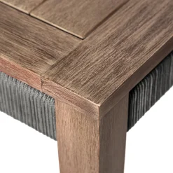 Mor Furniture Capri Outdoor Square Coffee Table In Brown
