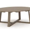 Mor Furniture Carezza Outdoor Coffee Table In Brown