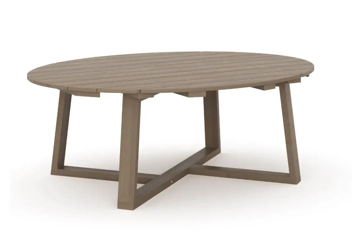 Mor Furniture Carezza Outdoor Coffee Table In Brown