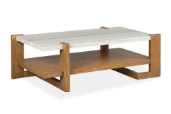 Mor Furniture Carrington Coffee Table In Honey Wheat