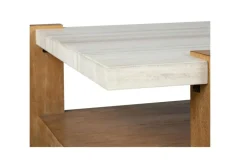 Mor Furniture Carrington Coffee Table In Honey Wheat