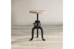Mor Furniture Carter Crank Accent Table In Natural