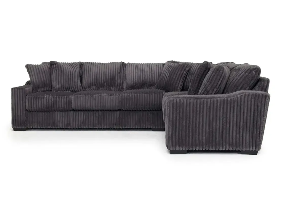 Mor Furniture Casper 3 Piece Sofa Sectional In , Left Facing