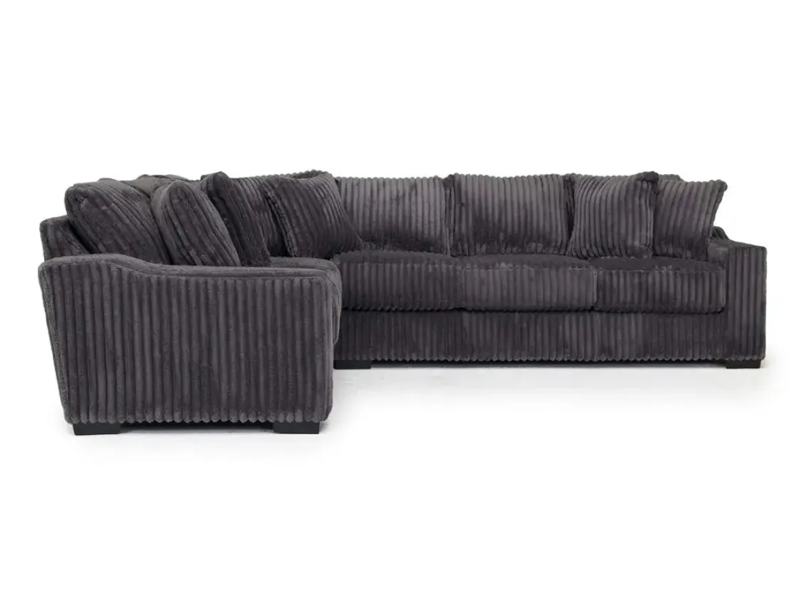 Mor Furniture Casper 3 Piece Sofa Sectional In , Left Facing