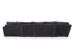 Mor Furniture Casper 4 Piece Xl Sofa Chaise Sectional In Pony Slate, Left Facing