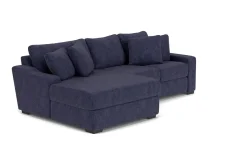 Mor Furniture Casper Crypton Performance Sofa Chaise In Custom, Left Facing