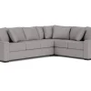 Mor Furniture Casper Crypton Performance Tux Sofa Sectional In Custom, Left Facing