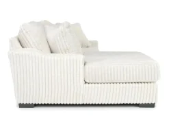 Mor Furniture Casper Sofa Chaise In Pony Slate, Left Facing